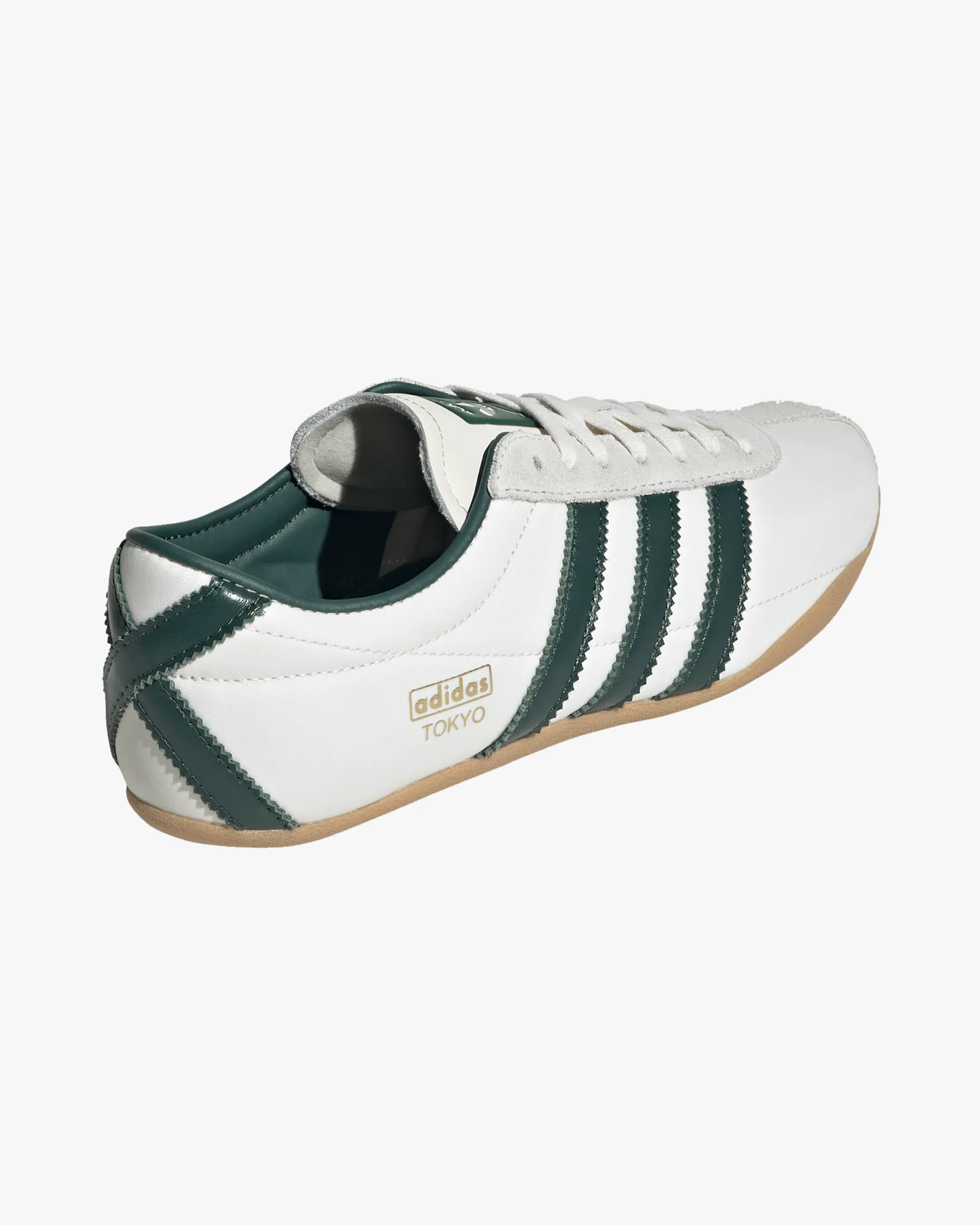 Adidas Womens Tokyo - Off White / Collegiate Green / Gold Metallic