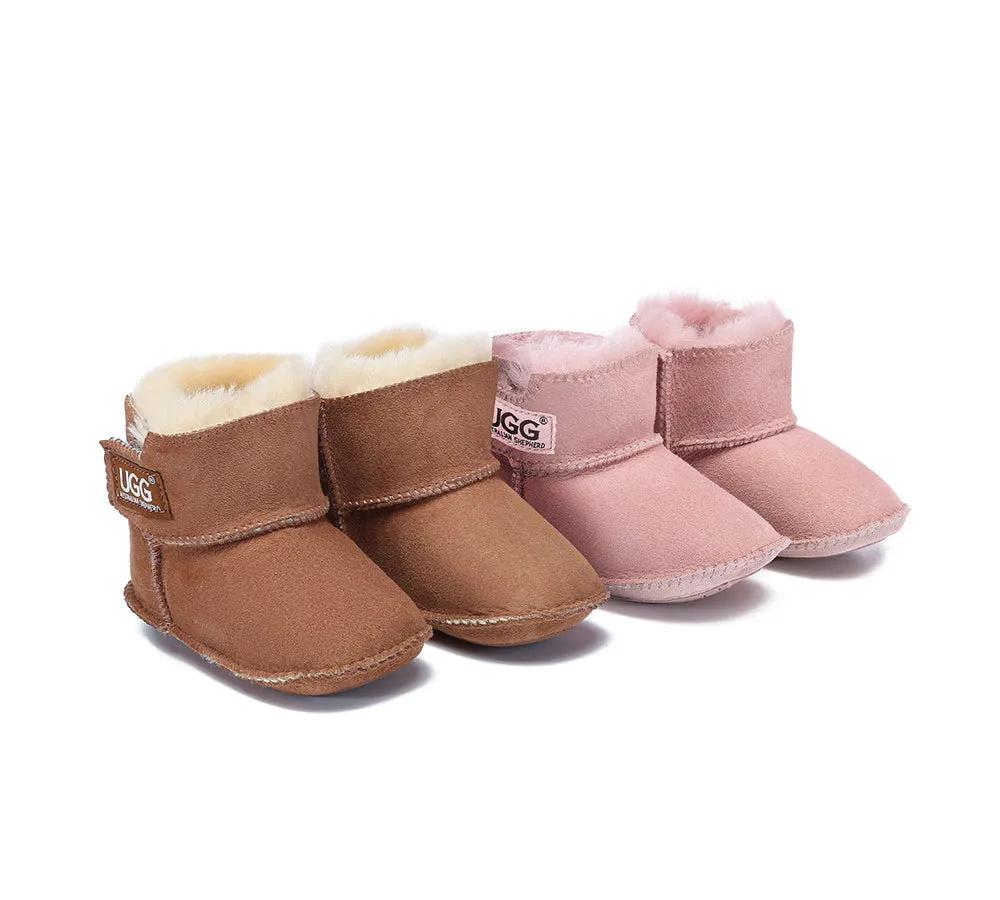 AUSTRALIAN SHEPHERD® UGG Australian Sheepskin Baby Bootie with Gift Box Eliana