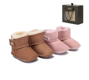AUSTRALIAN SHEPHERD® UGG Australian Sheepskin Baby Bootie with Gift Box Eliana