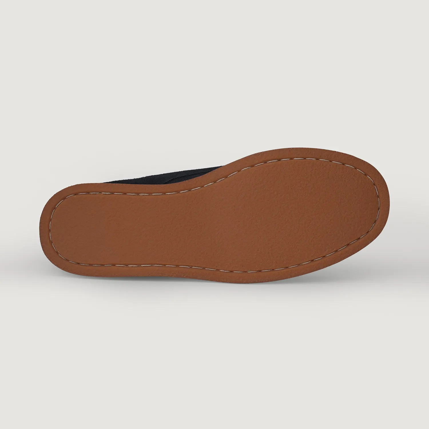 Bearman Moc Toe Black Suede Boots