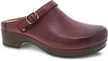 Berry Nubuck Convertible Mule in Ruby CLOSEOUTS