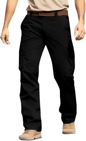Cargo Work Pants for Men Construction Carpenter Flex Camo Pants with Pockets Lightweight Causal Comfy Chino Pants