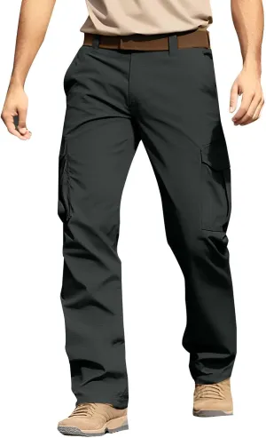 Cargo Work Pants for Men Construction Carpenter Flex Camo Pants with Pockets Lightweight Causal Comfy Chino Pants