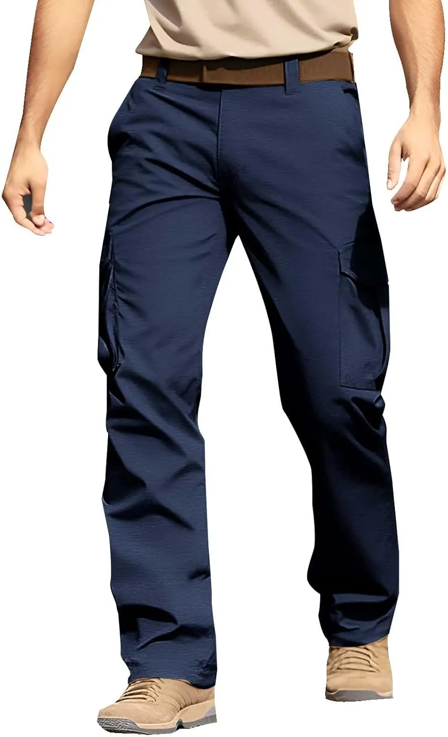 Cargo Work Pants for Men Construction Carpenter Flex Camo Pants with Pockets Lightweight Causal Comfy Chino Pants