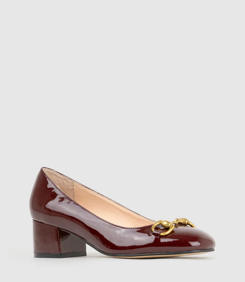 CHERISH45 Pump with Trim in Wine Patent