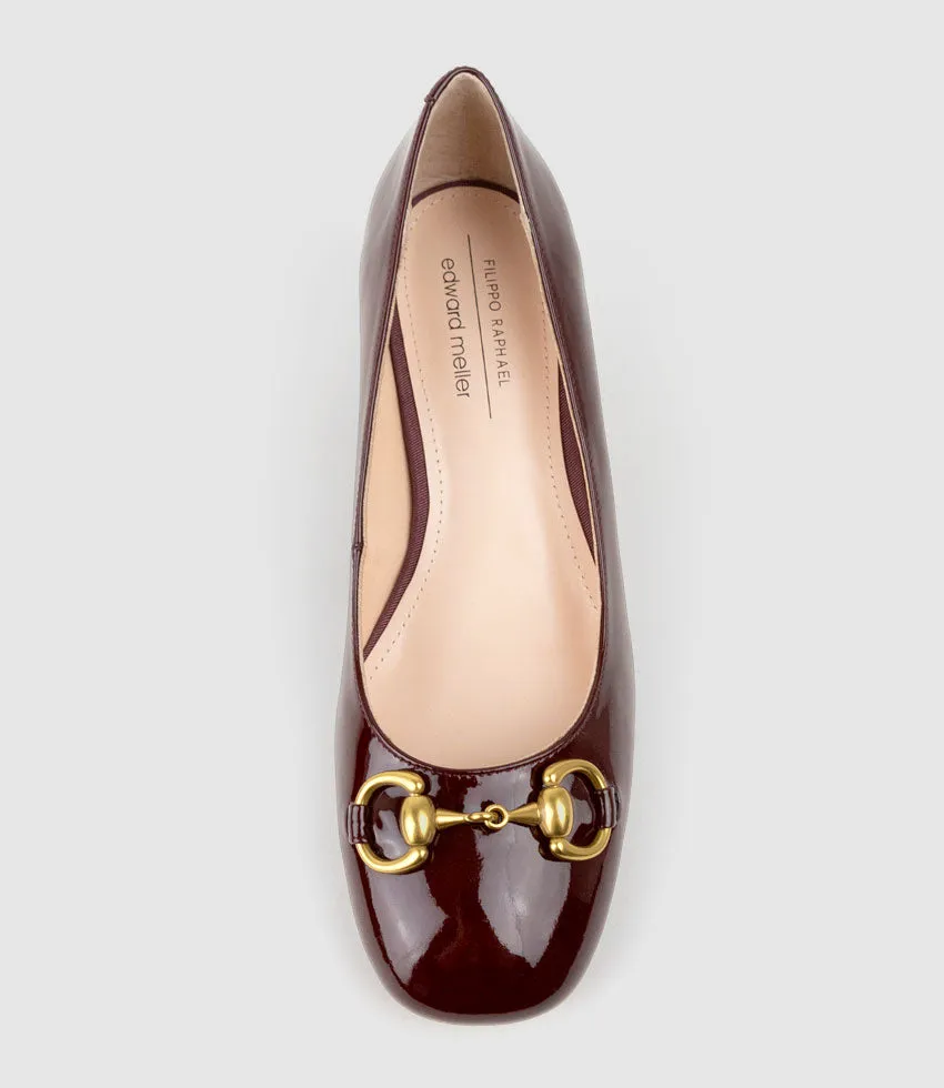 CHERISH45 Pump with Trim in Wine Patent
