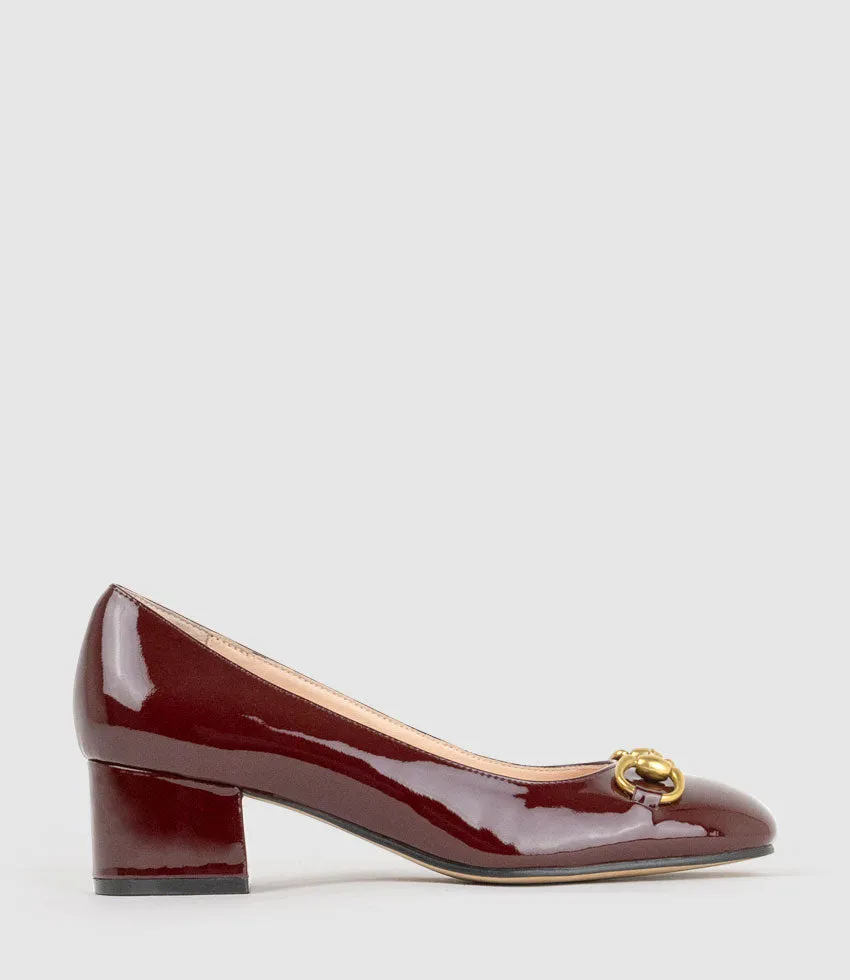 CHERISH45 Pump with Trim in Wine Patent