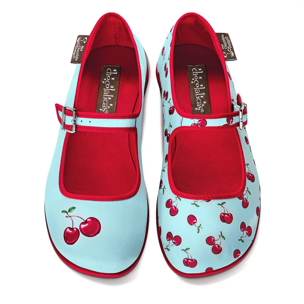 Chocolaticas® Cherry Women's Mary Jane Flat From Hot Chocolate Design
