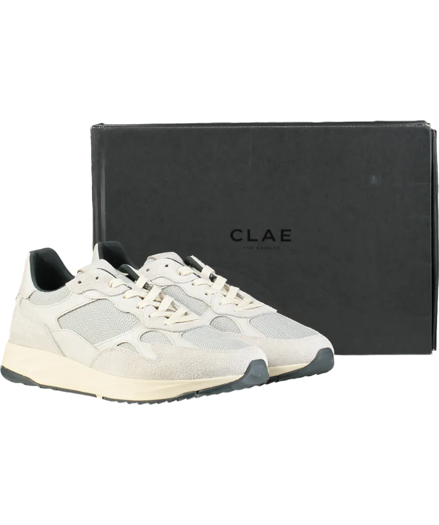 CLAE Grey Zuma Suede Lace Up Trainers UK 9 EU 42 