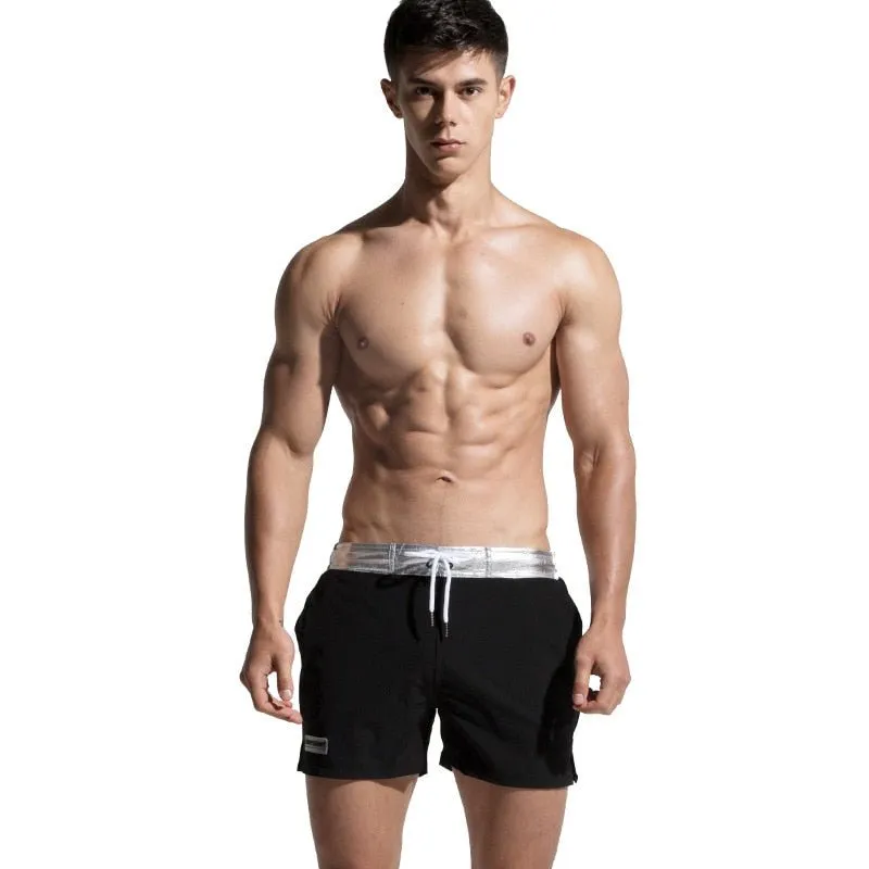 Desmiit Metallic Band Board Shorts