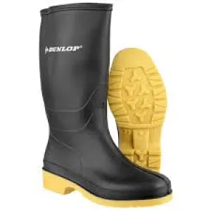 Dunlop Adult Wellies - Black (CS)