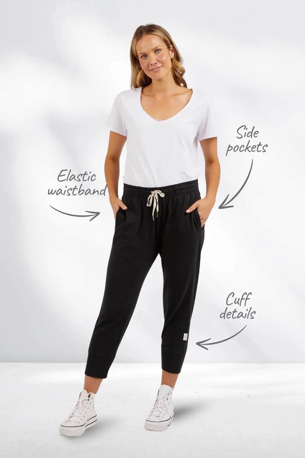 Elm Fundamental Brunch Pants Black
