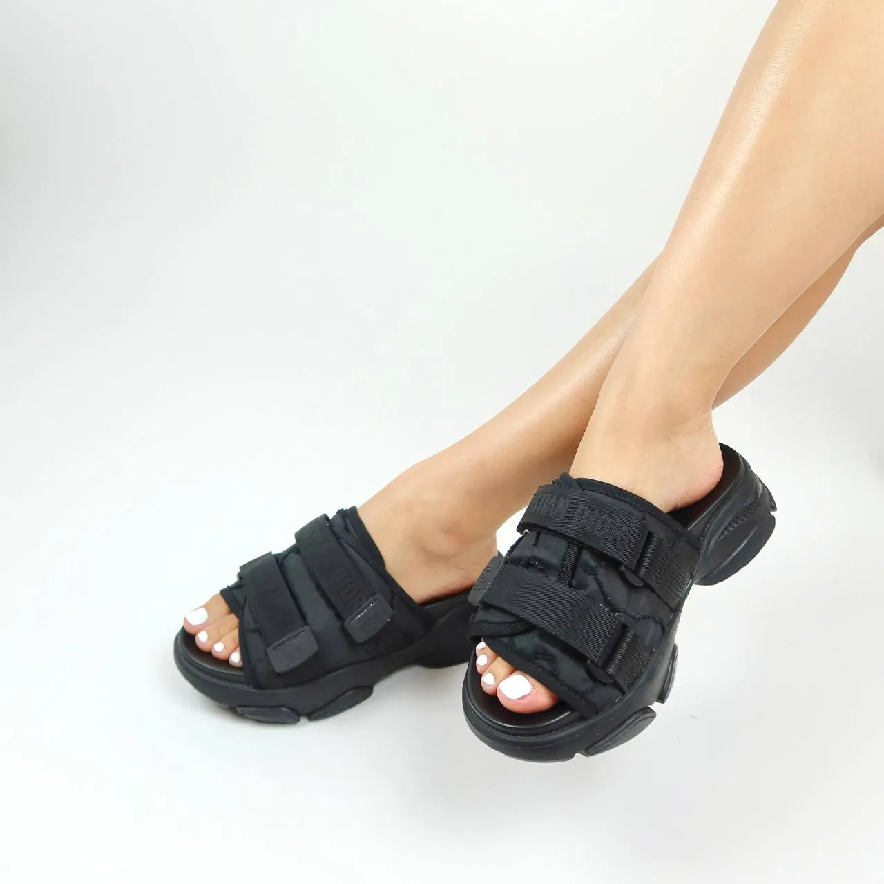 Fabric D-Wander Sandals