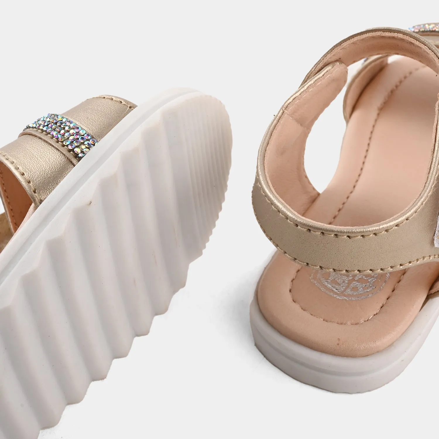 Girls Sandal 40-116-Golden
