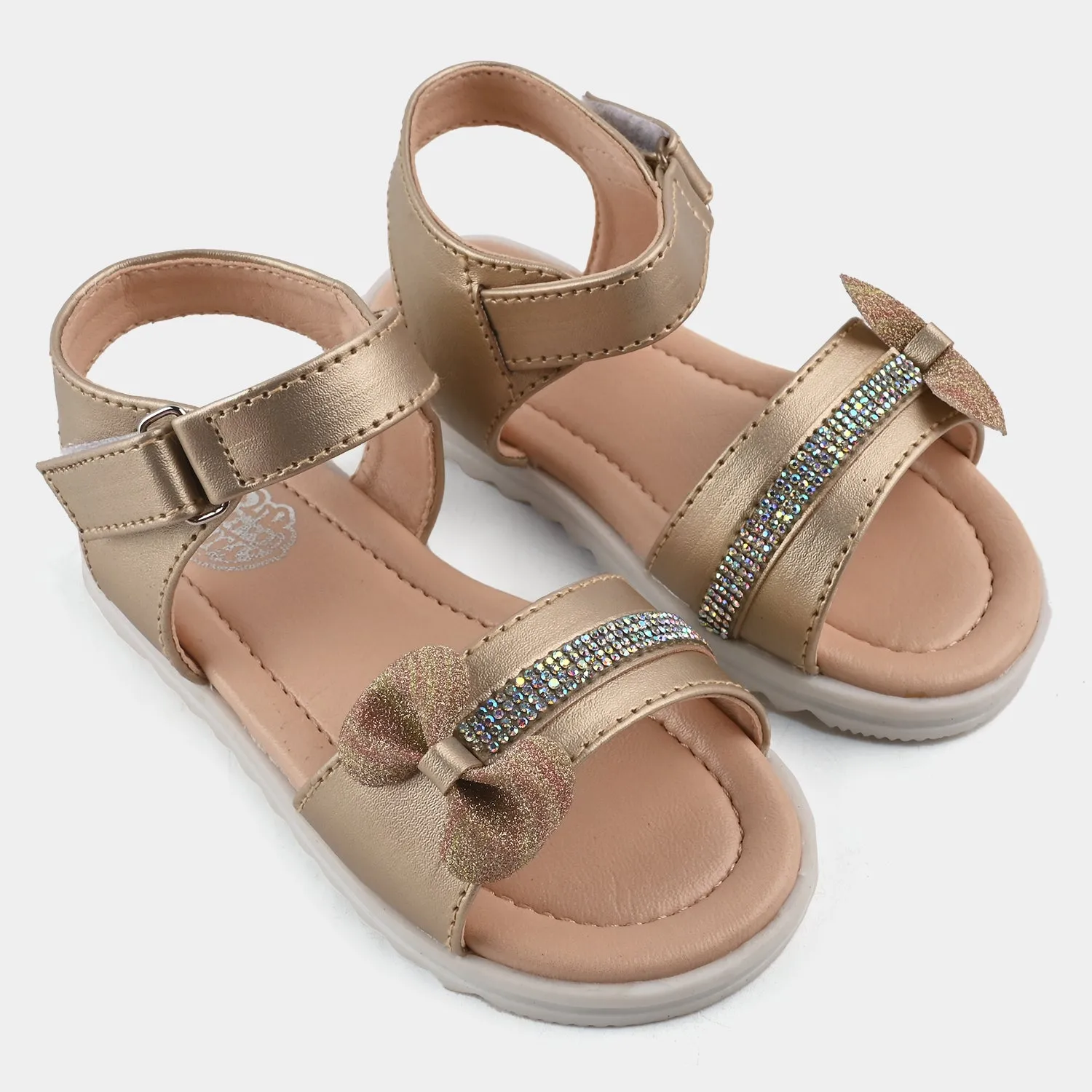 Girls Sandal 40-116-Golden