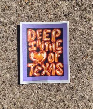 Heart of Texas Sticker
