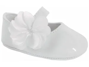 Infant Soft Sole Dress Flats w/ Flower