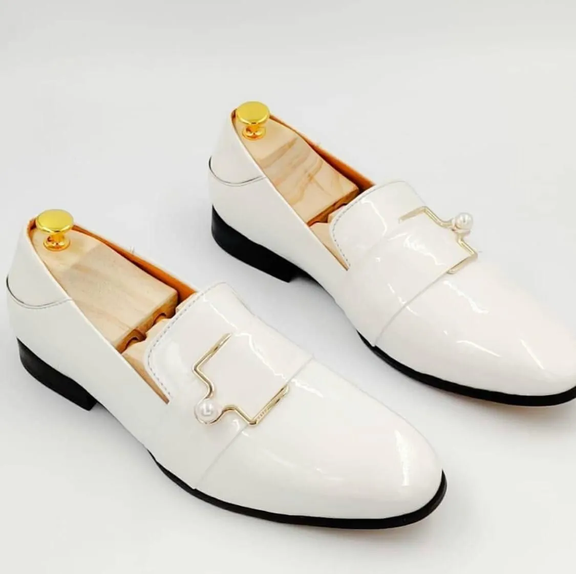 Jack Marc Shiny Mens Loafer