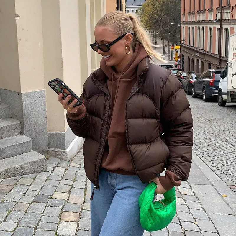 Joskaa Long Sleeve Warm Cotton Jacket