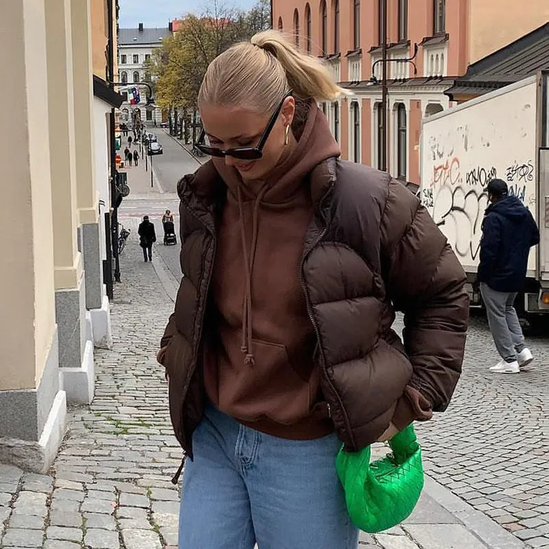 Joskaa Long Sleeve Warm Cotton Jacket