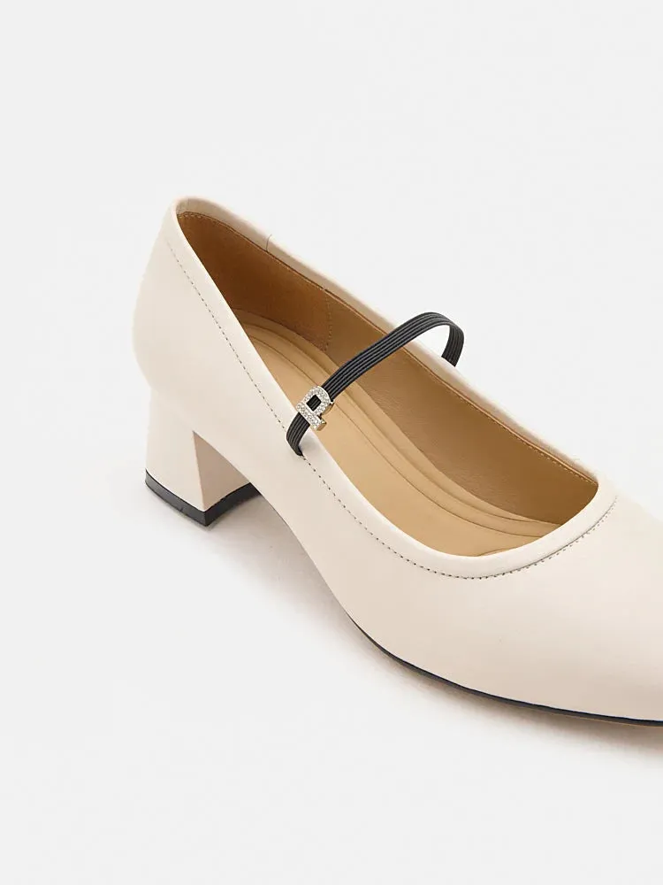 Karin Strapped Low Block Heels