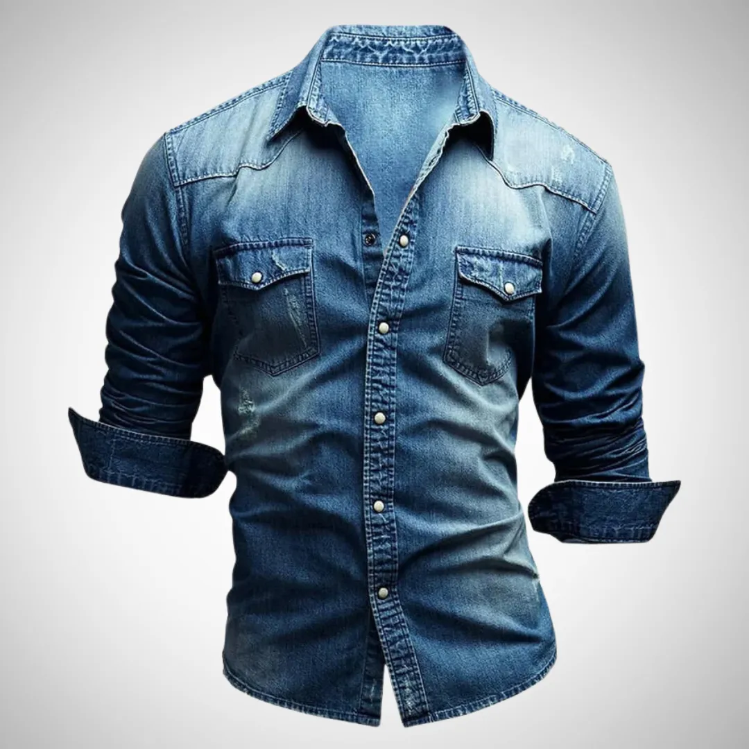 Leandro Washington Miami Denim Shirt