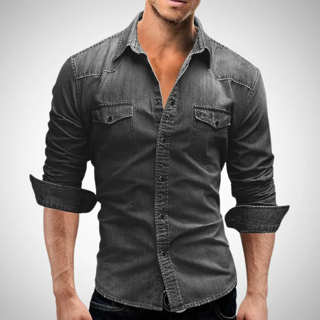 Leandro Washington Miami Denim Shirt