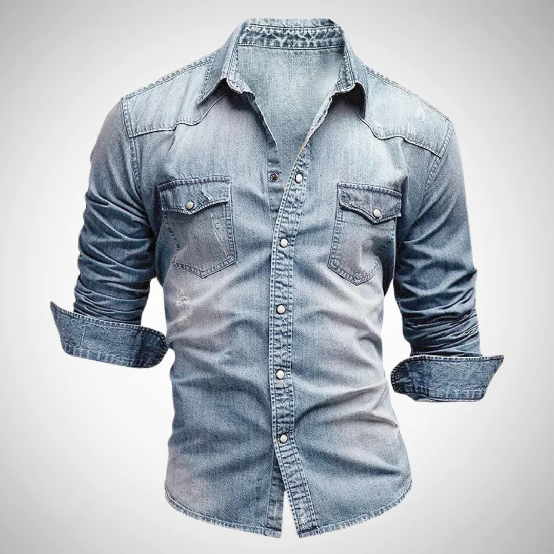 Leandro Washington Miami Denim Shirt