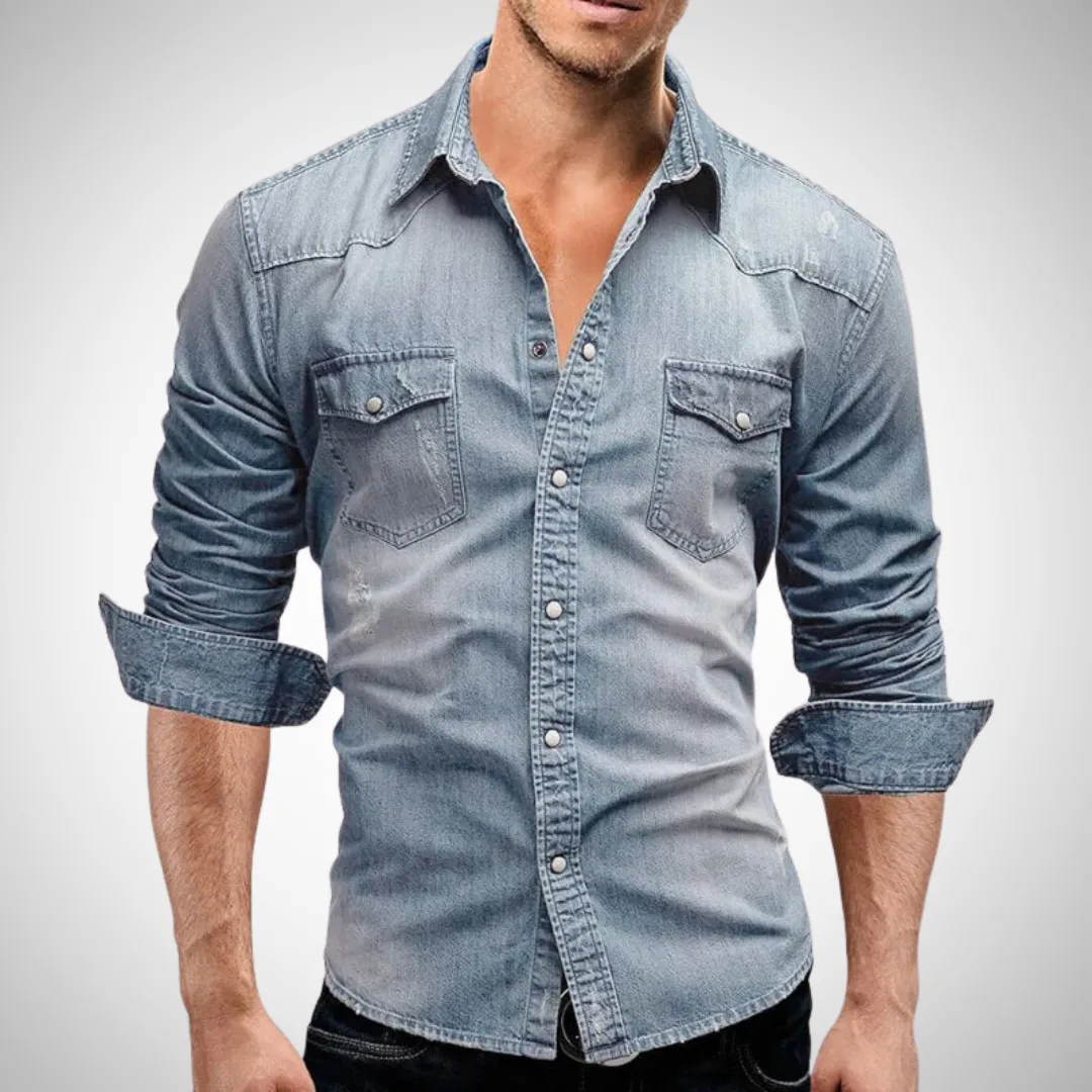 Leandro Washington Miami Denim Shirt