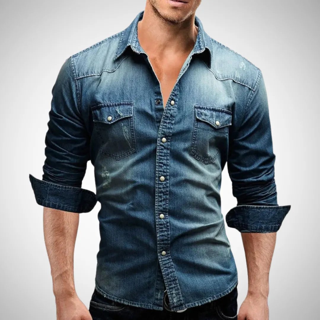 Leandro Washington Miami Denim Shirt