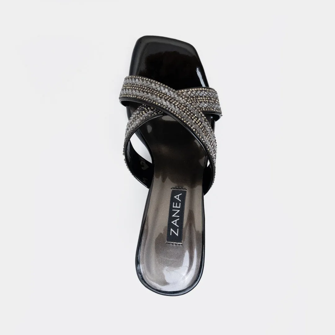 Lux Mules (Black)