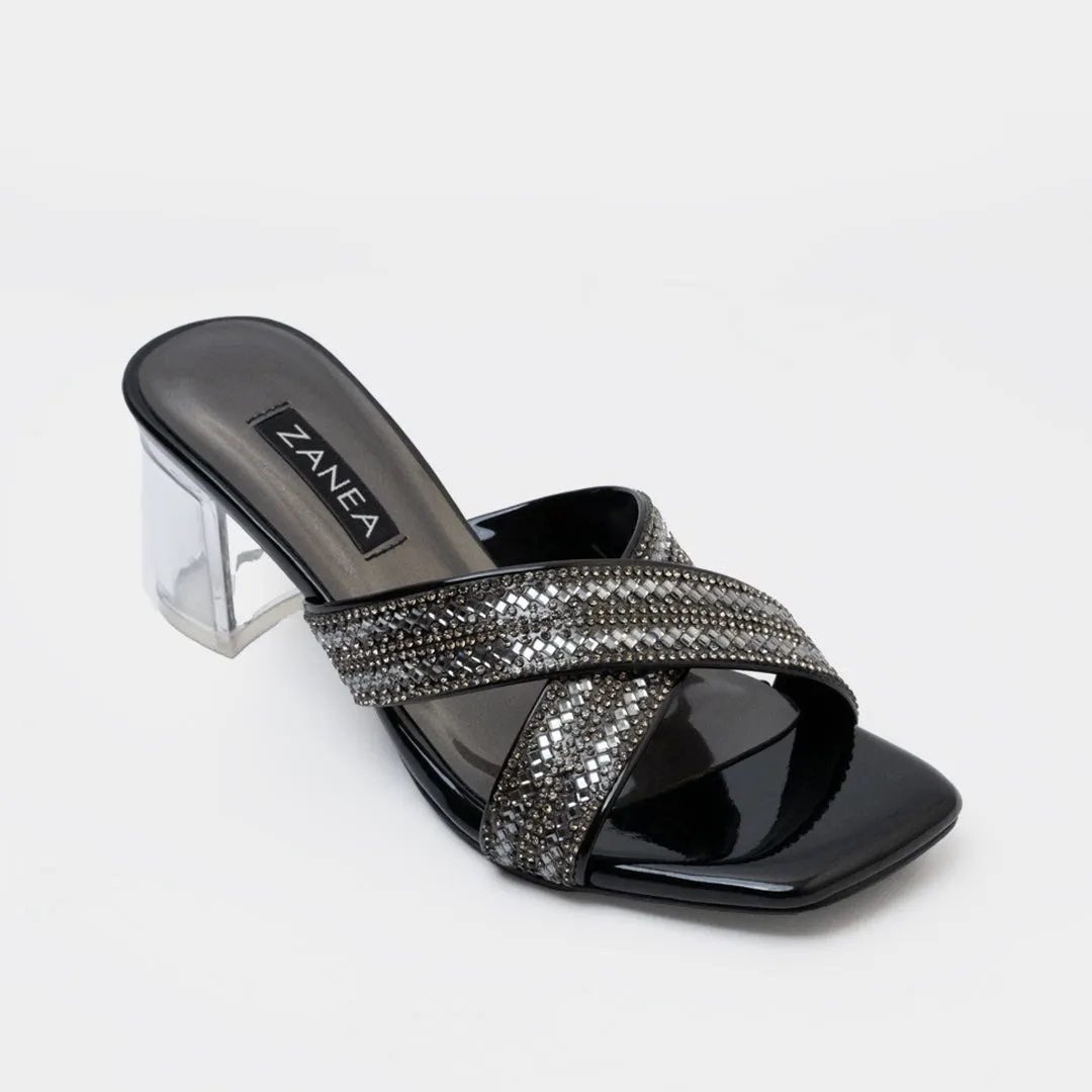 Lux Mules (Black)