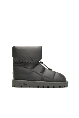 Metallic Sonic Silver Pillow Boot