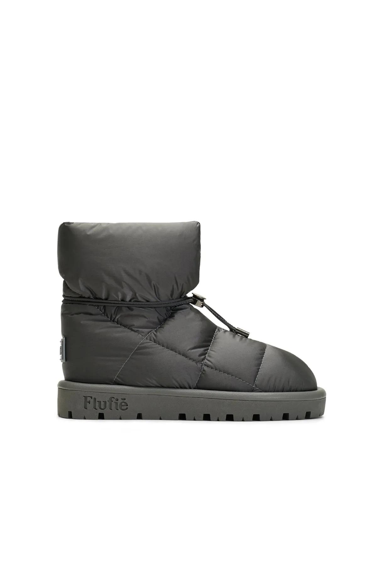 Metallic Sonic Silver Pillow Boot