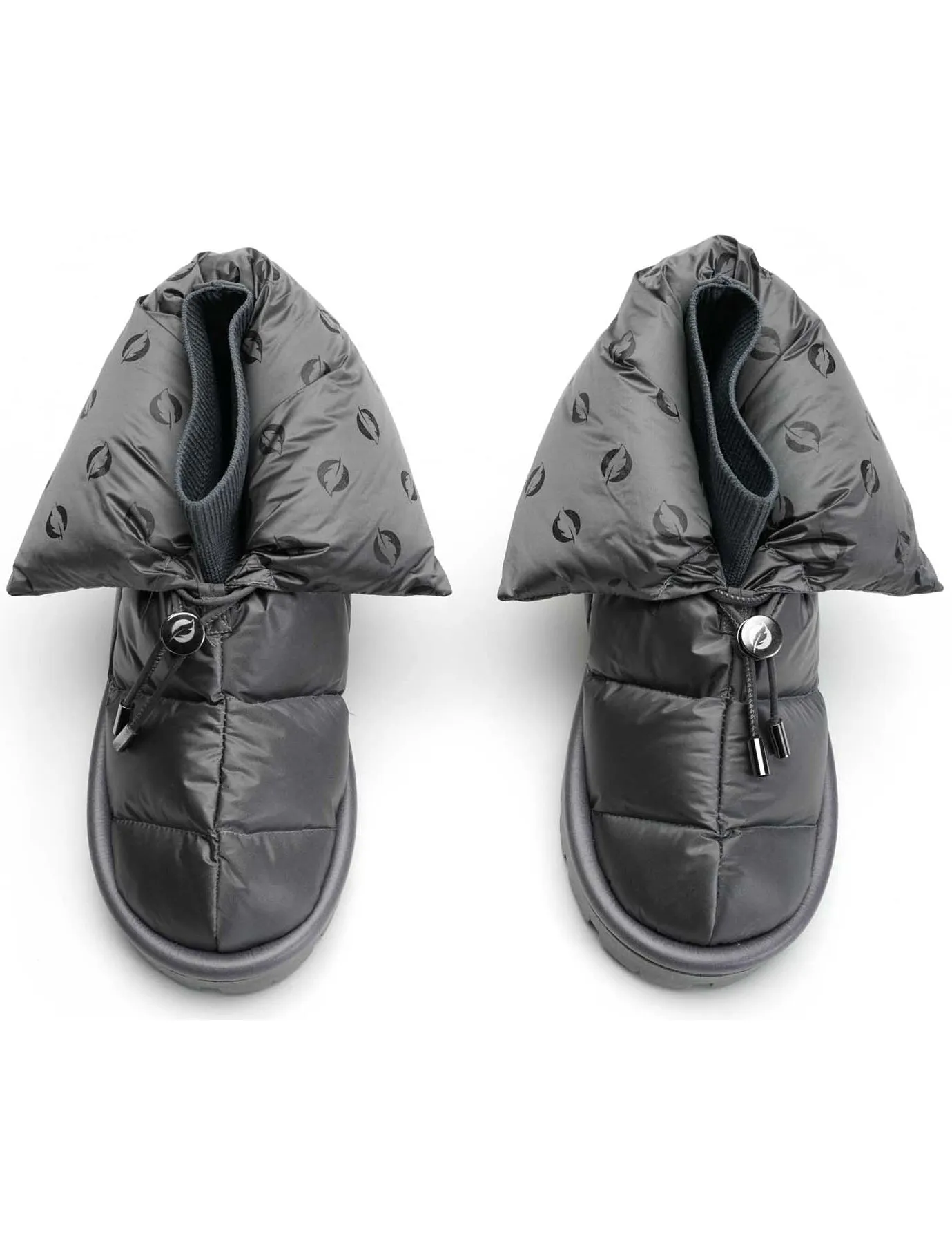 Metallic Sonic Silver Pillow Boot