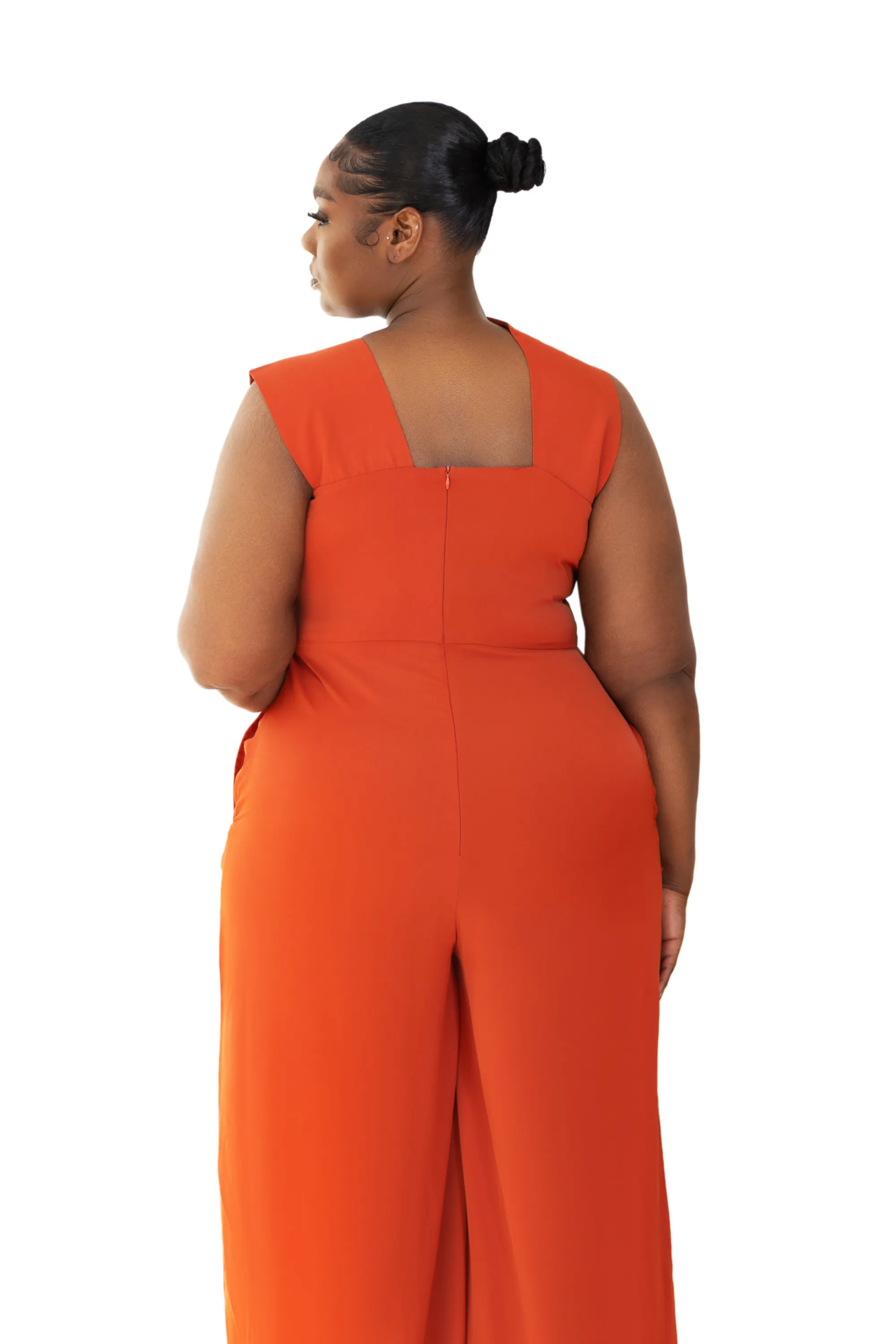 Onika Orange Jumpsuit
