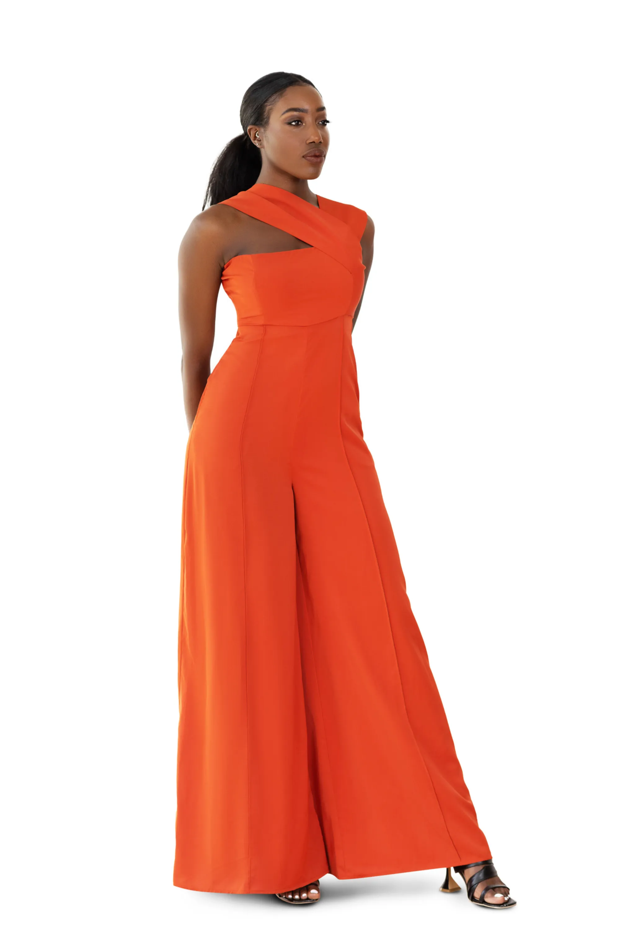 Onika Orange Jumpsuit