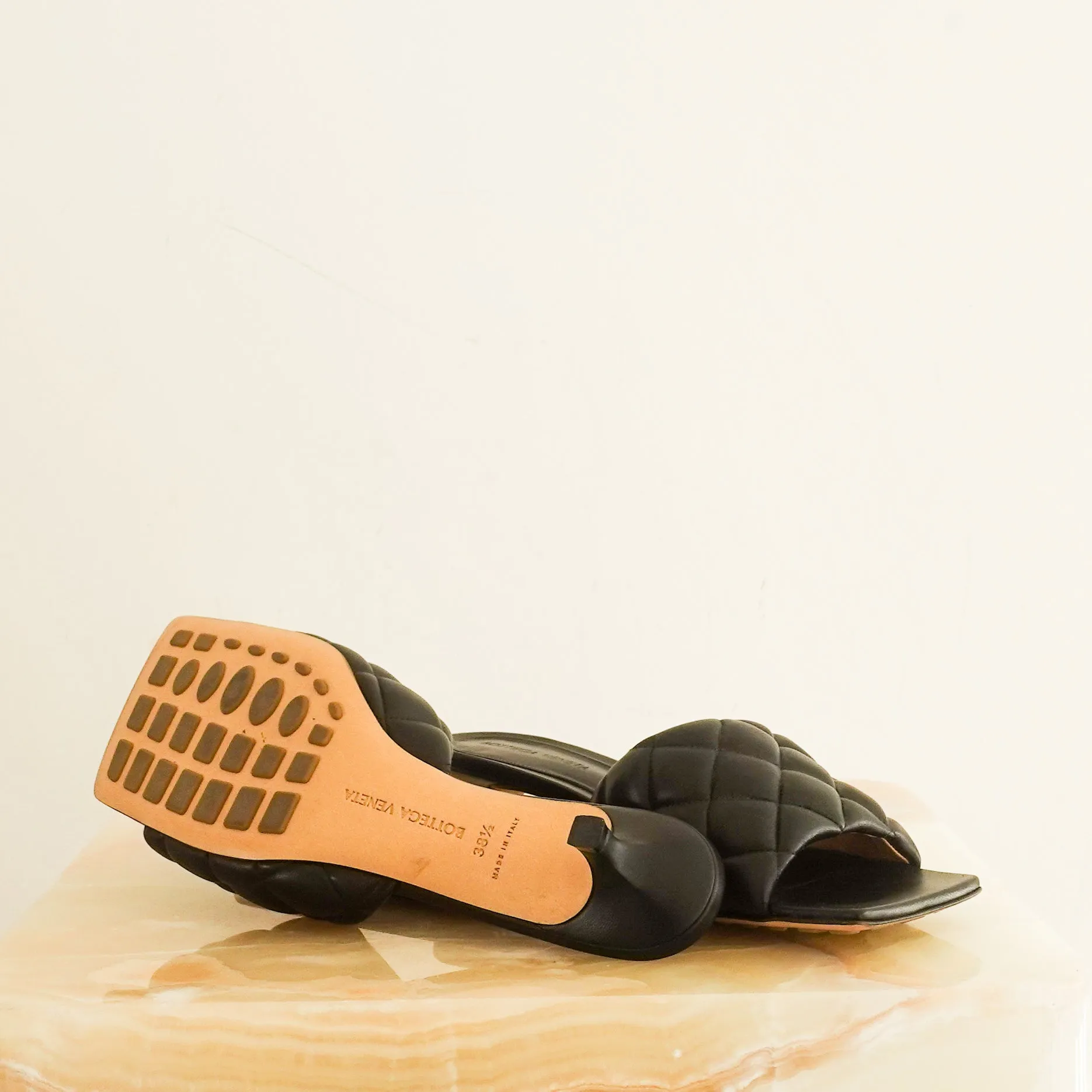 Padded mules RRP £750