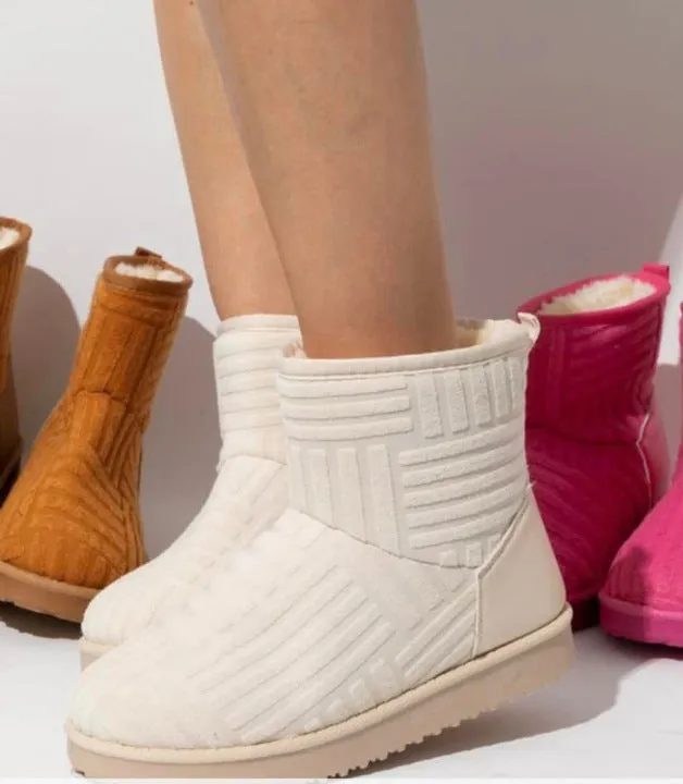Plush thickened warm cotton shoes (HPSD248)