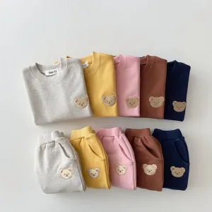 "Bear Cutie" 2 PC  Warm-Up Set