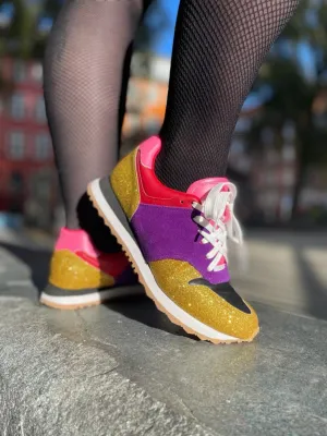 SERENA Multi With Gold Glitter