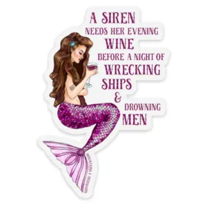 Siren's Grog Sticker