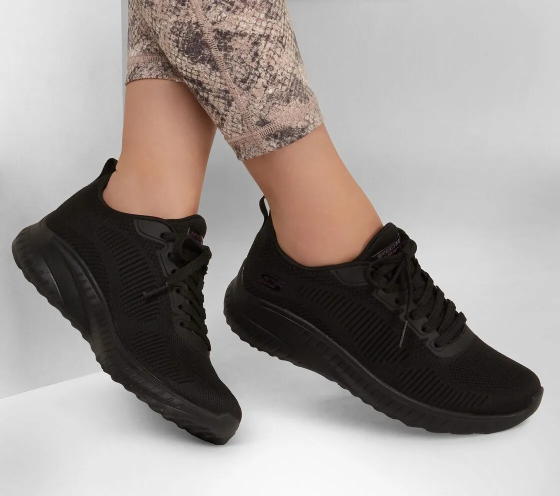 Skechers Ladies Sport Trainers 117209 Colour-Black