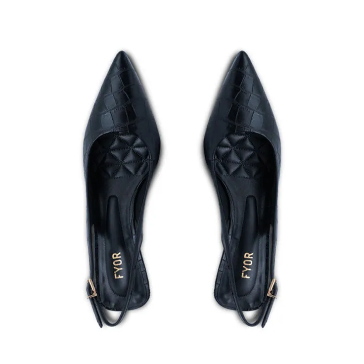 Structured Mid-Heel Pumps BCR 039
