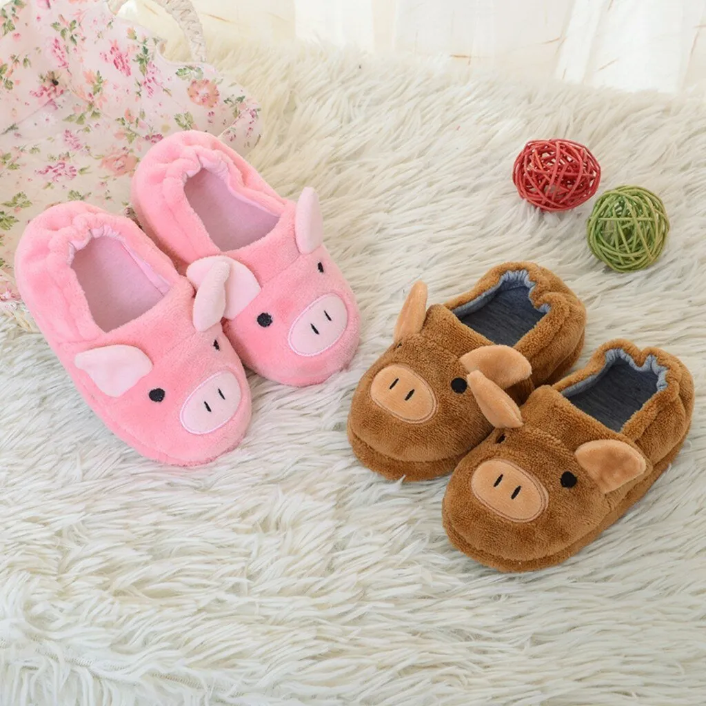 Toddler Infant Kids Baby Warm Shoes Boys Girls