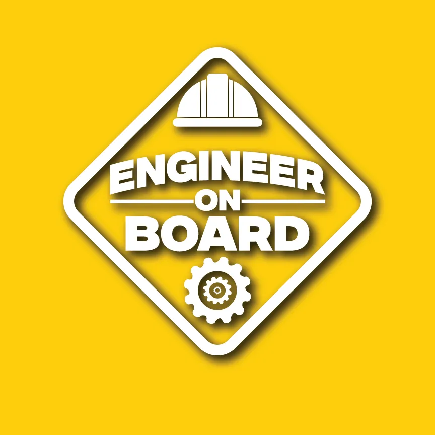 Vehicle Sticker: Engineer Board