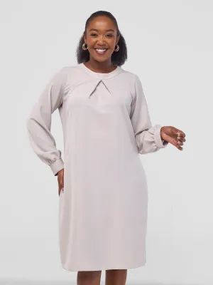 Vivo Alora Shift Dress - Off White