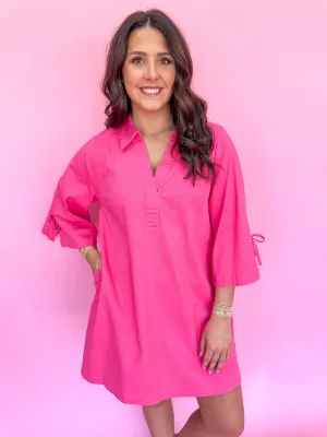 Wishful Dreaming Dress - Fuchsia