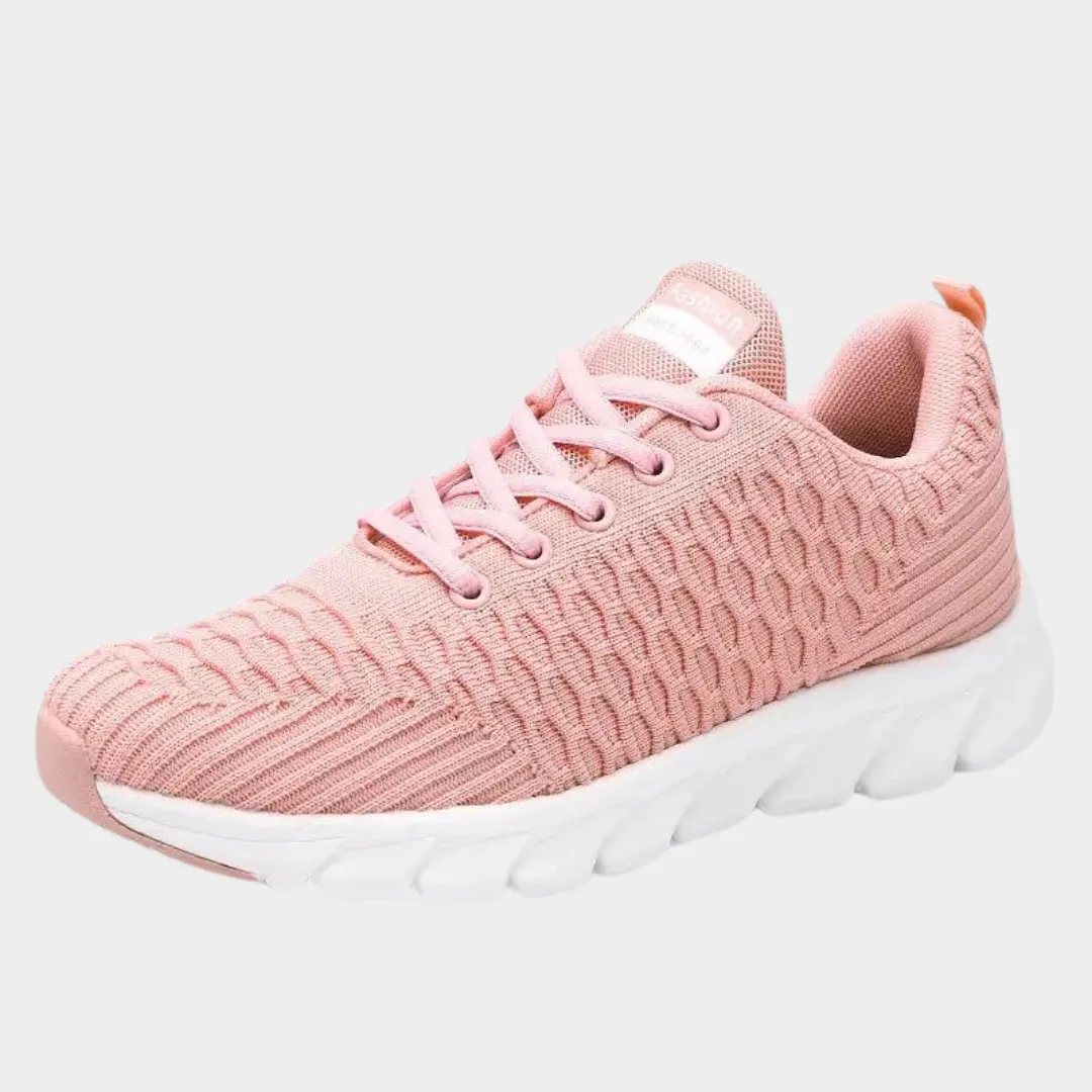 Women's Sneakers  Lightweight Mesh Trainers  Breathable & Comfortable  Lace-Up Design  Multiple Colours