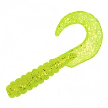Yum Walleye Curltail Grub 12 Pack